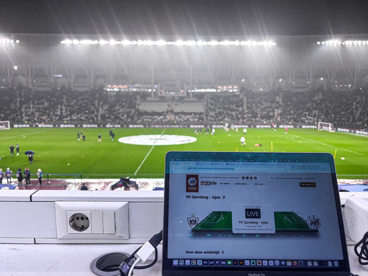 Zijn we weer! 👋 #ajax #qaraja