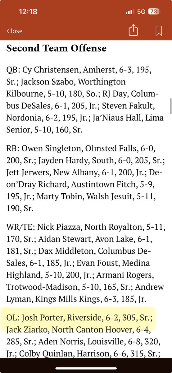 Josh porter tweet media