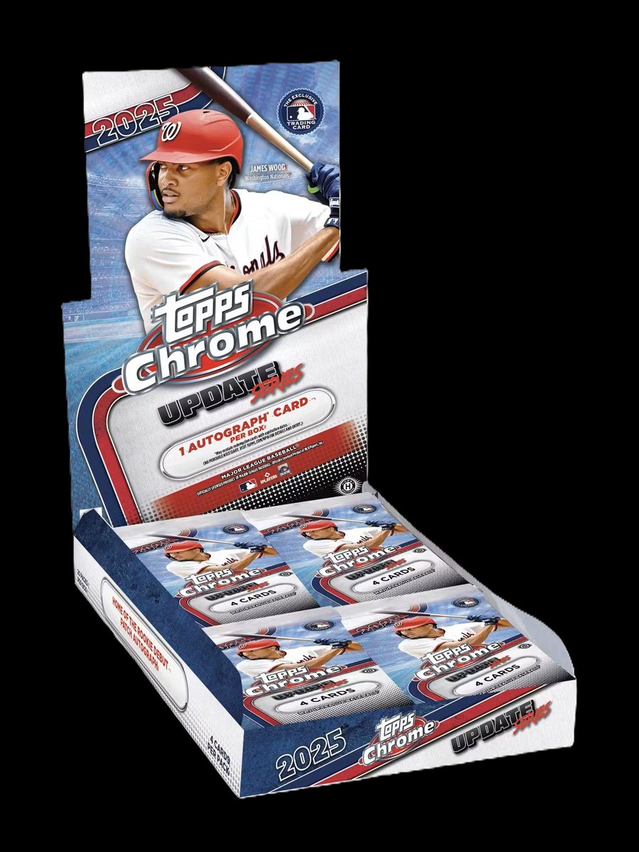 rdaex1's tweet photo. Happy Topps Chrome update release day! 

We're going to be doing personals this evening! 

Live streamed on YouTube

$250 ripped and shipped! 

Claim below and I'll add you to the list 

@TheHobby247
#thehobby https://t.co/m8OJfTj8iD