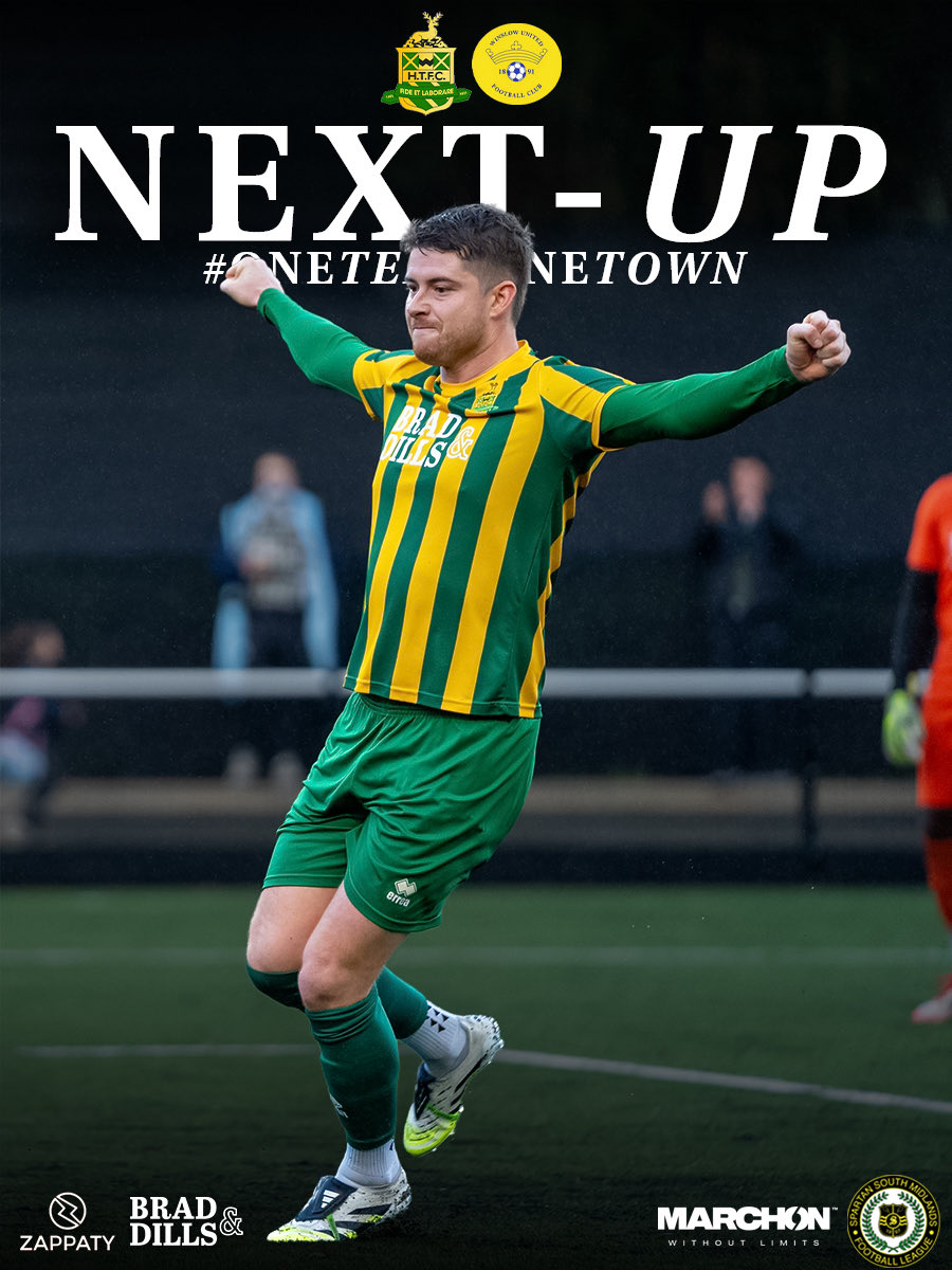 Harpenden_Town's tweet image. THIS SATURDAY AT THE PARK 

It’s a stern test for the Harps as League Leaders @WinslowUtdFC travel to AL5 as we hit the halfway point in the season. 

🕒 15:00 KO 

#OneTeamOneTown🟡🟢🦌