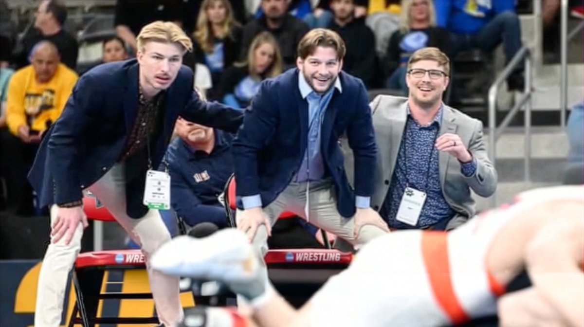 Mary’s Sam Bruss made his first home appearance since a near-fatal accident — and won.

A comeback story worthy of “Cinderella Man.”
Read <a href="/KFYRTV/">KFYR-TV</a>’s feature: umary.life/4puvT3n

#FortheShip