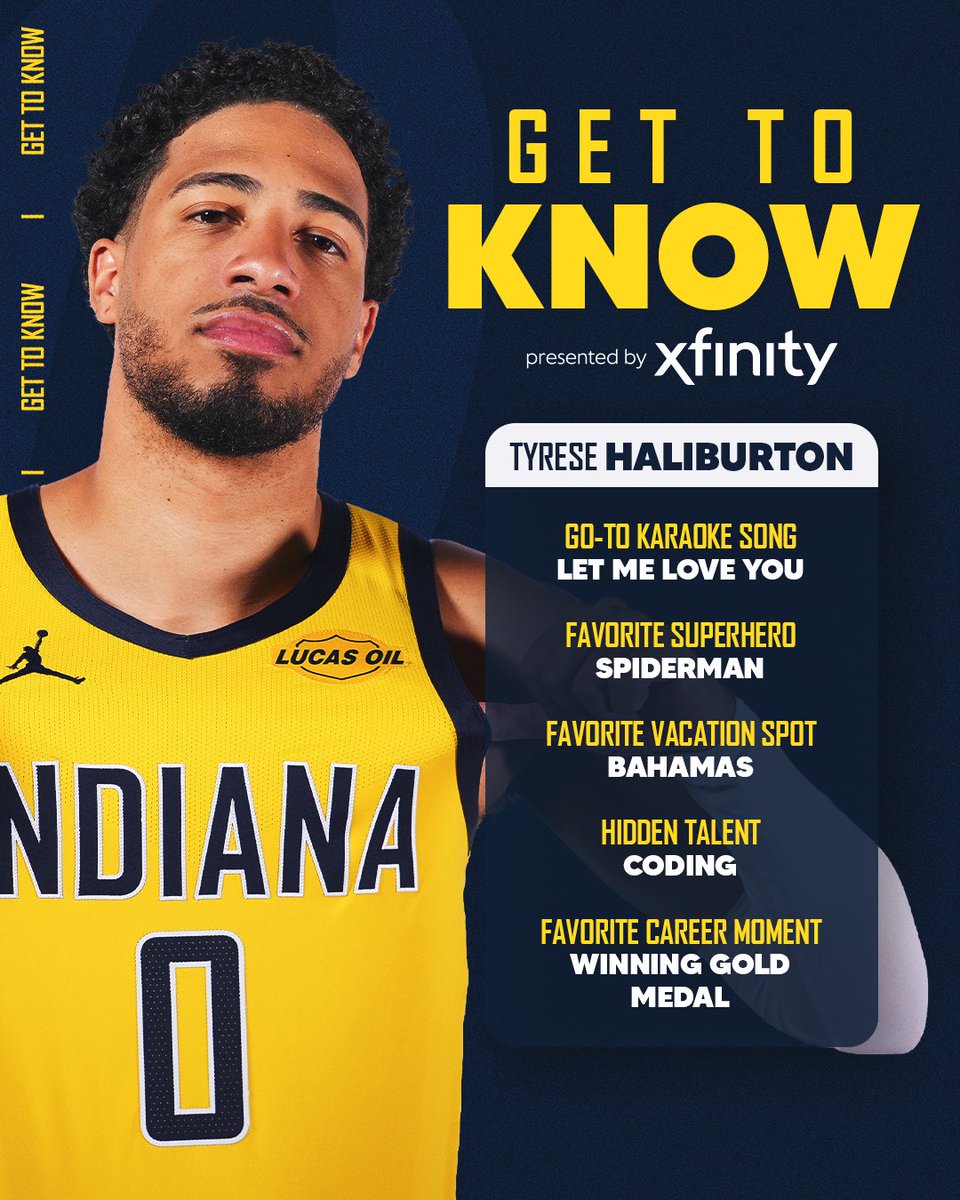 Get to Know Tyrese Haliburton presented by @Xfinity 🥇