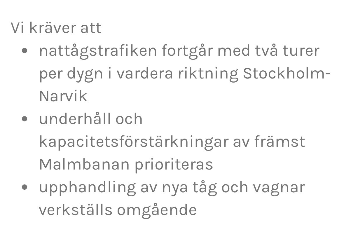 Skrev just under detta. Det föreslår jag att du gör också…👇🏼
ageranu.se/petitions/tagu…