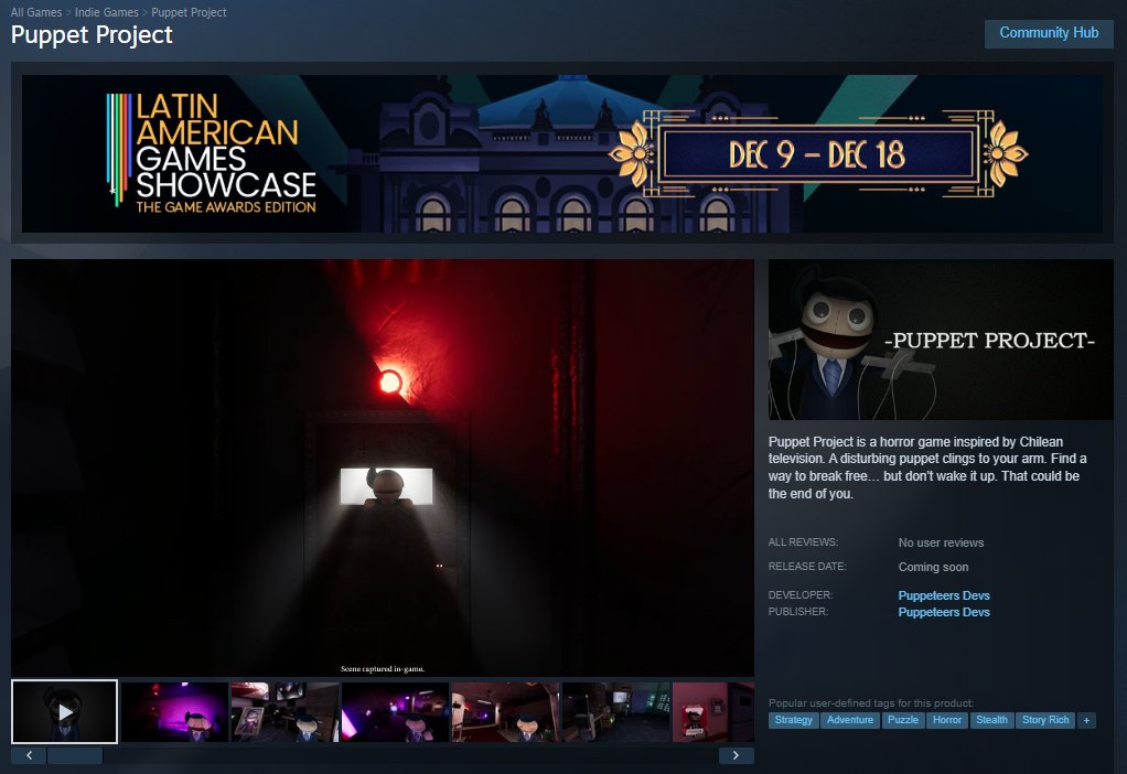 Puppetsite - Wishlist on Steam tweet media