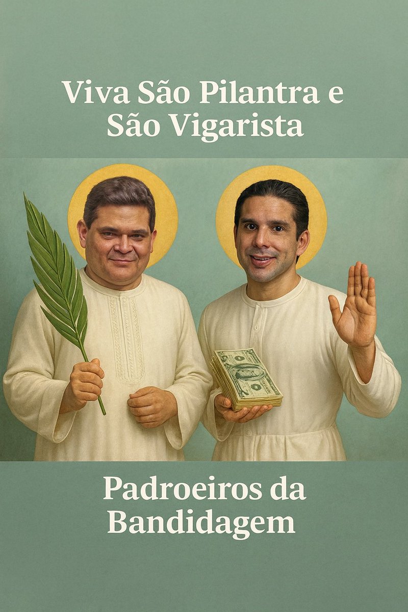 O santo padroeiro do congresso!