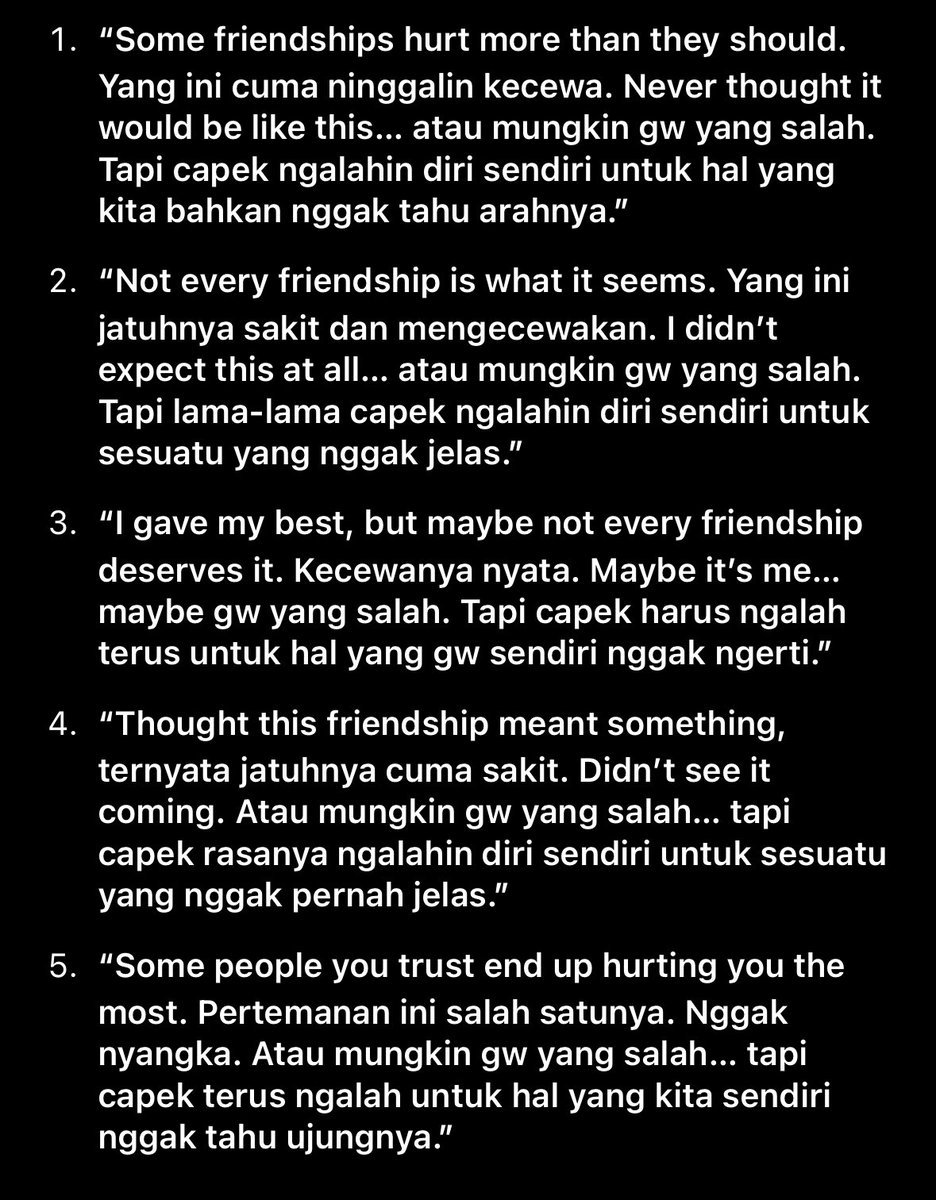 tarraautumn's tweet photo. Sampe gak bisa milih harus update yg mana.. semua kerasa sakit. Ketika support lama ilang, ngerasa salah.. tapi gatau yg mana. Bener-bener hidup kasih cobaan. Ketika lo udh bahagia dgn pasangan, tp ada hal yg bikin lo sedih. Memang gak boleh gw nerima semuanya seutuhnya.. https://t.co/DclpCbLqE0