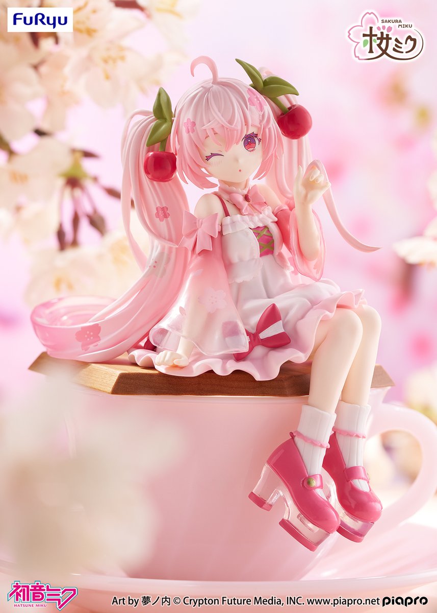FURYU Prize News／ Noodle Stopper Figure Sakura Miku 2025 Ver