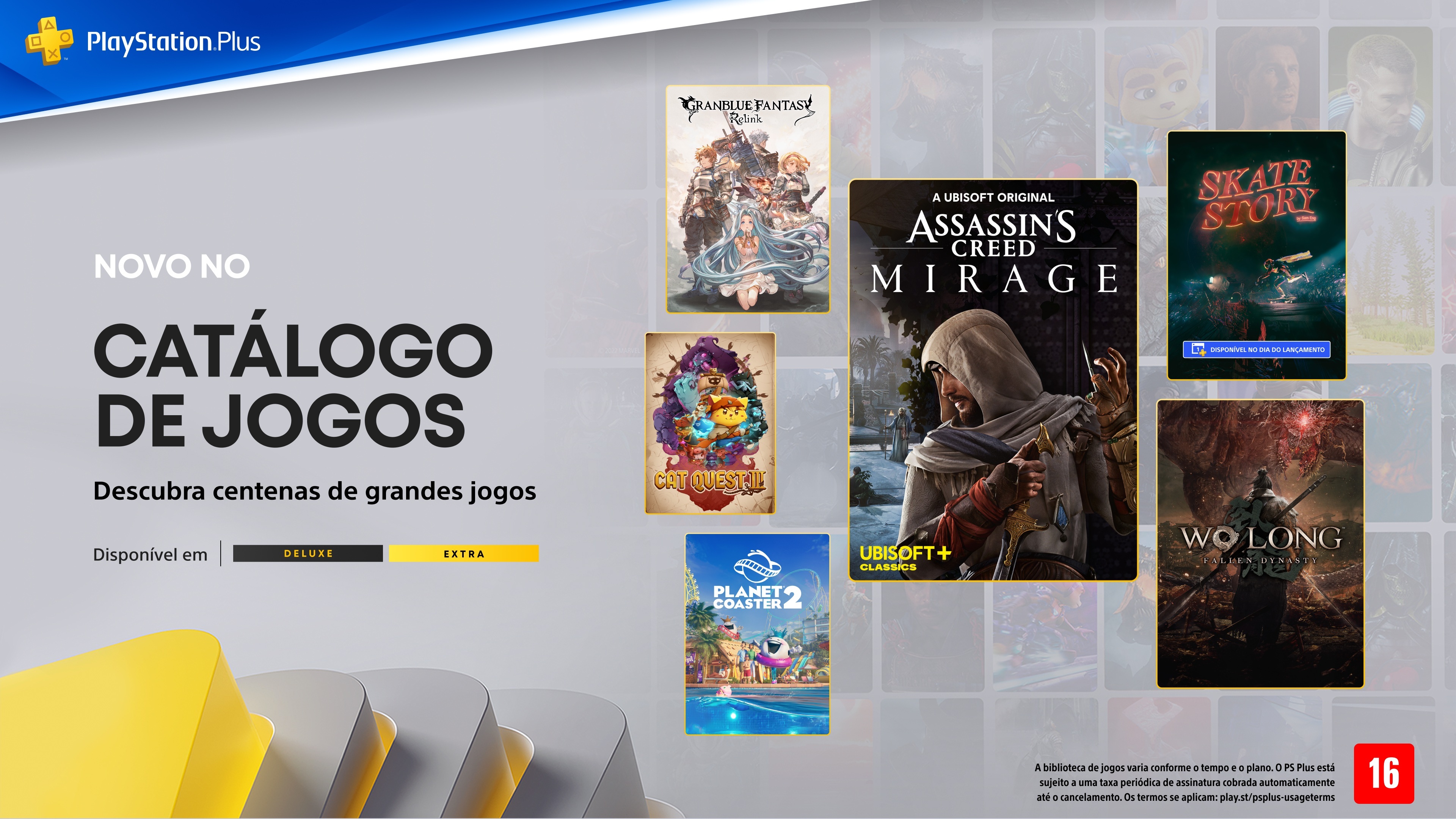 Oficial! Sony revela novos jogos da PS Plus Extra e Deluxe de dezembro de 2025