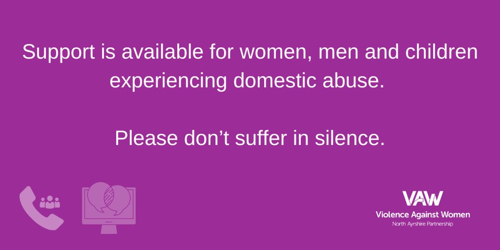 North Ayrshire Violence Against Women Partnership tweet media
