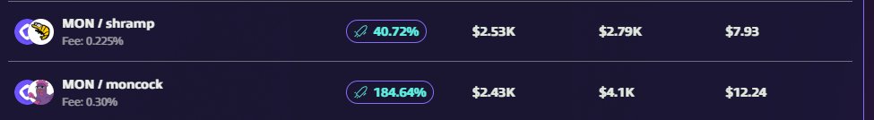 Atlantis DEX - the best starting point for new tokens🚀

🧐If you're launching a token and need a secure, transparent, and supportive environment to create liquidity pool, <a href="/AtlantisDEX_xyz/">Atlantis</a> is one of the best places to start.

✅Lately <a href="/monadshramp/">Shramp</a> started with a community