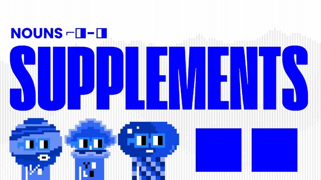 Nouns4Health's tweet photo. After careful consideration, we’ve made the decision to close down Nouns Supplements.

The website and onchain stores will remain online temporarily while we wind things down.

Thank you to all of our supporters for being part of this journey. Stay based.
— Nouns Supplements 🟦🟦 https://t.co/BJ3Q83Qcr6