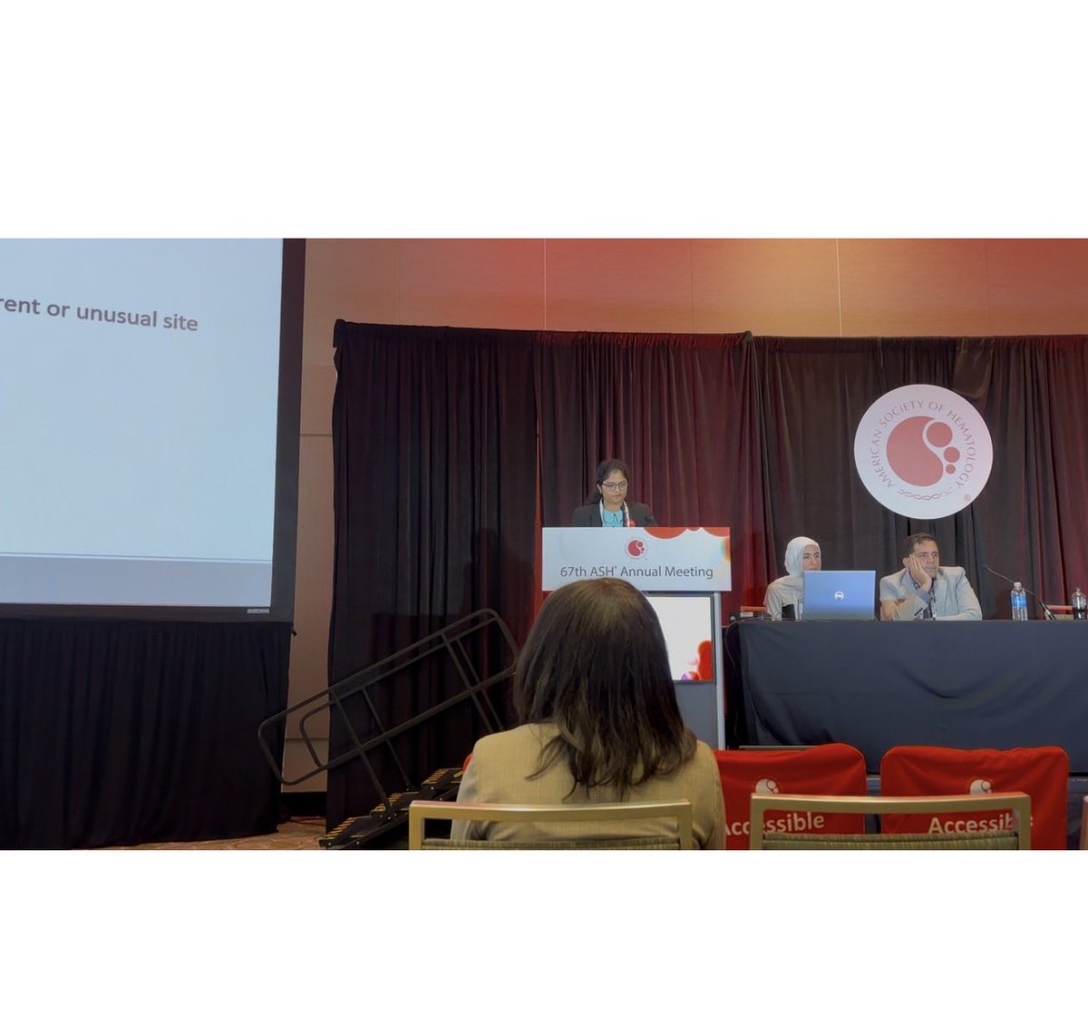 RenuB369's tweet photo. #ASH2025 has been a truly wonderful experience, learnt advancements in hematology, along with opportunity to meet renowned Hematologists and Colleagues, oral and poster presentation.
#ASH2025 #ASHtrainees https://t.co/VMFoRPIb2r