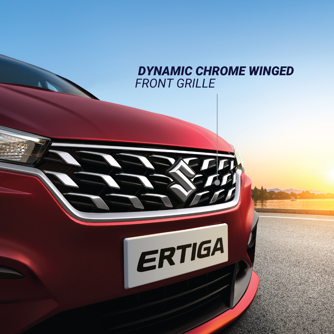 MSArenaOfficial's tweet photo. Grace in every glide. Bold in every detail. The Ertiga knows exactly how to turn heads. 🛣️
#MarutiSuzukiArena #MarutiSuzukiErtiga #BoldCharacter #ElegantDesign https://t.co/tAoPVP5inS