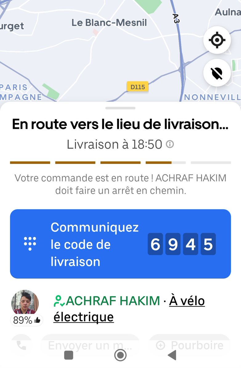 Je me fais livrer par le ballon d'or africain je vais demander un autographe