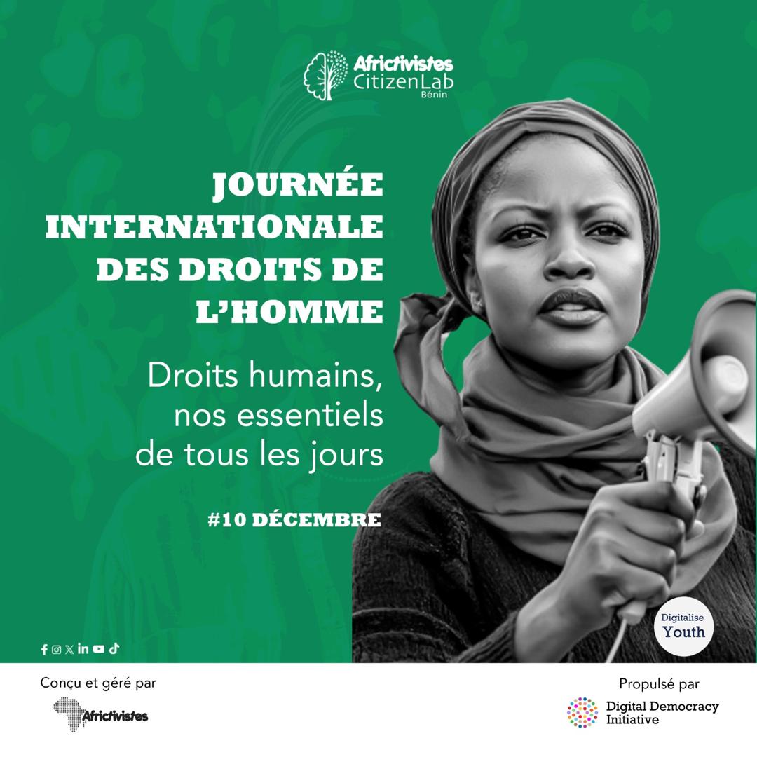 Les droits humains sont nos essentiels. Nos droits ne se célèbrent pas : ils se défendent.

Conçu et géré par AfricTivistes , propulsé par Digital Democracy Intiniative  <a href="/AFRICTIVISTES/">AfricTivistes</a> <a href="/YouthCohort/">Youth Democracy Cohort</a> 

#ACLB #CitizenLab #AfricTivistes #AfricaLab #DigitalDemocracyInitiative #YDC
