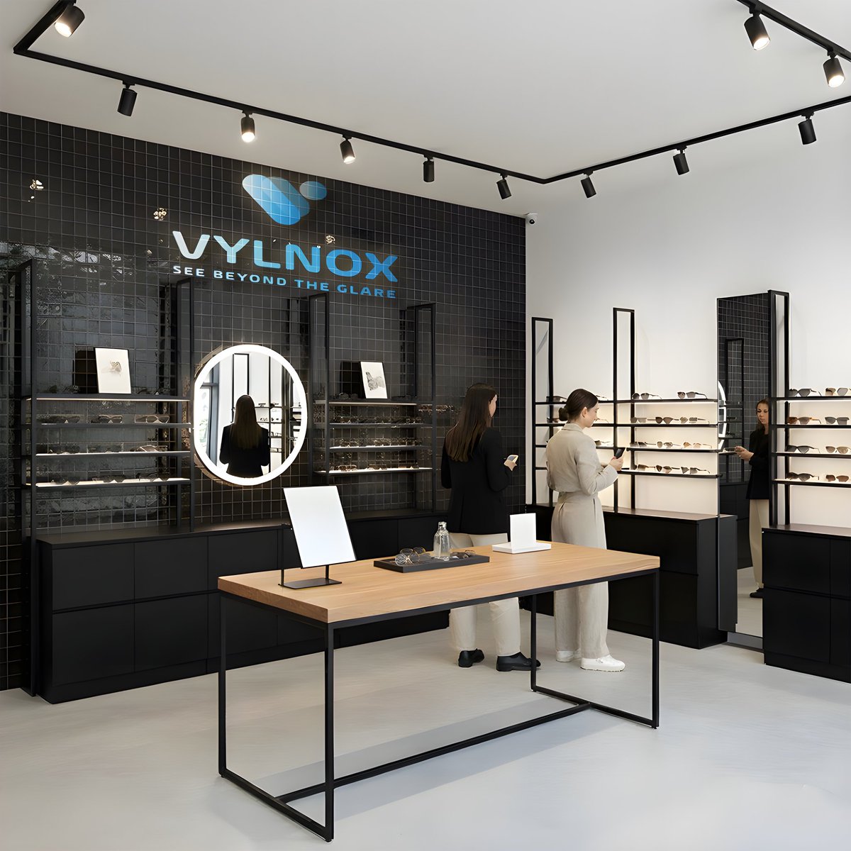 We crafted the bold identity of VYLNOX, where futuristic vision meets fashion-forward design. From the sharp logo mark to the immersive brand aesthetic, every detail reflects clarity, confidence, and innovation. 
Proudly designed by Creva Creatives.

#BrandIdentity #LogoDesign