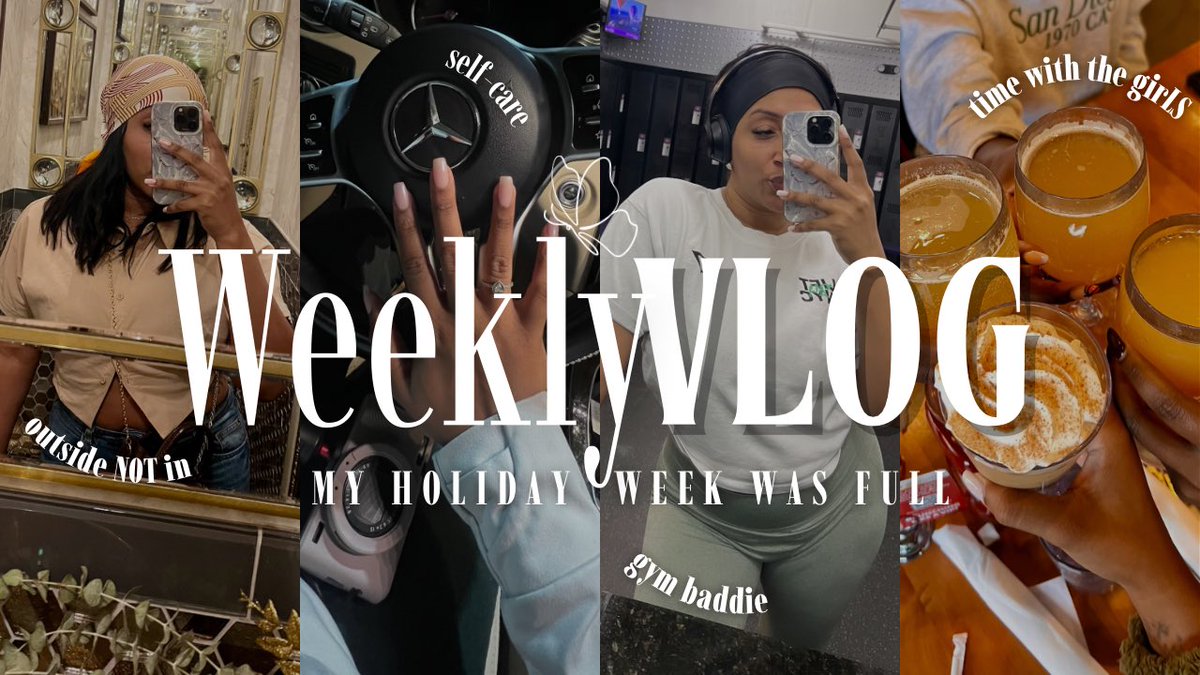 GameLikeMagic's tweet photo. My 4 AM Gym Routine, Home Decor Shopping &amp; Holiday Cooking 🤍 | Weekly Vlog (Girl…So Much Happened) ➡️ https://t.co/sZvuSlXdqF https://t.co/f8vPrjPtXy