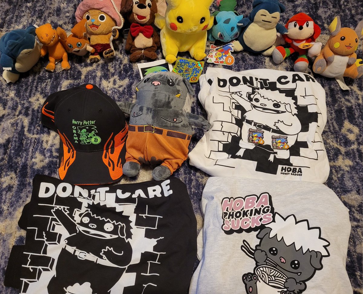 Tegridy_Space's tweet photo. My merch from Art Basel #HBOA #HarryPotterObamaSonic10inu...
I was also partying so hard with the #Doginal Dogs, I fking forgot to grab a Doginal Hat!! 😔 https://t.co/d8nUQX5SOF