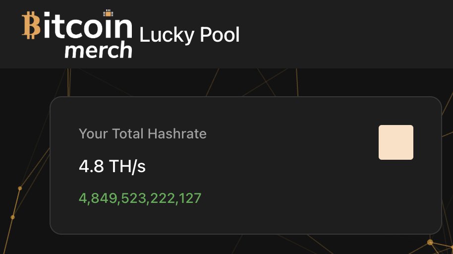 JSFBay415's tweet photo. I moved over to the BitcoinMerch Mining Pool. https://t.co/mYWzbN8w1h