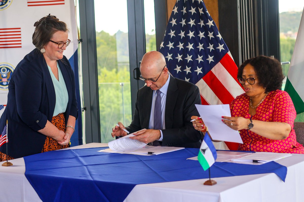 Lesotho Government tweet media