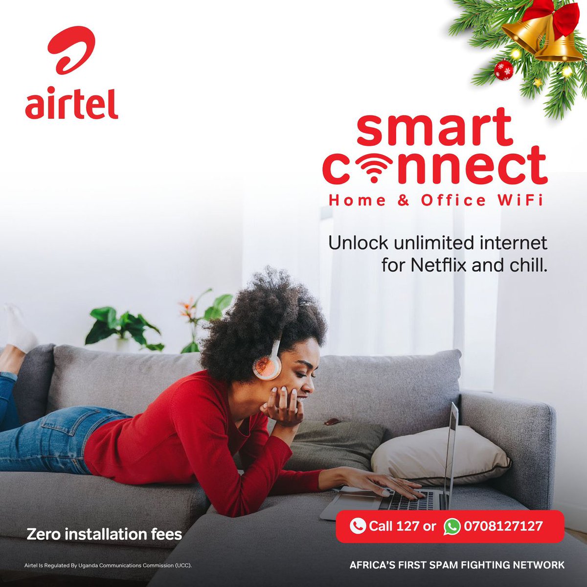 simon_omukiga's tweet image. Enjoy unlimited internet at 60 Mbps for only 130k with Airtel Smart Connect!

Call 127 or WhatsApp 0708127127 to start now.

#AirtelSmartConnect
#AirtelCares