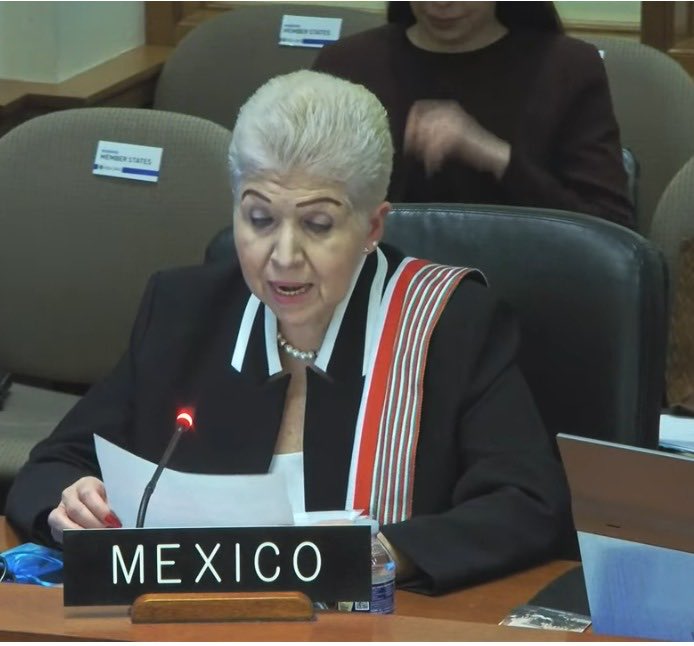 En <a href="/CP_OEA/">Consejo Permanente - OEA / OAS - Permanent Council</a>, 🇲🇽 conmemoró el Día Internacional de las Personas con Discapacidad. Reafirmó su compromiso con entornos libres de discriminación o violencias que habiliten el ejercicio de los #DDHH sin barreras físicas, comunicacionales, culturales o digitales para todas las personas
