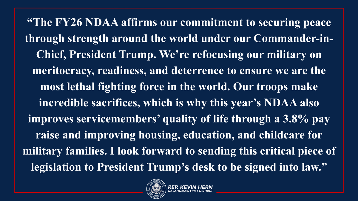 Congressman Kevin Hern tweet media