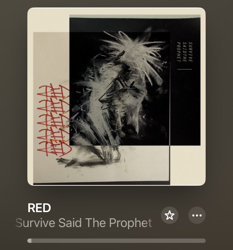 Survive Said The Prophetを 今日は聴いてるけどやっぱカッコいいな