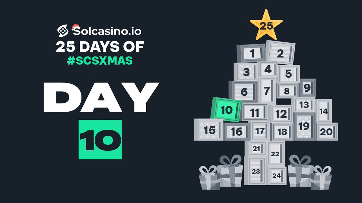 Day 10! 💥

Follow &amp; Reply with "Pick me Intern #SCSXMAS" for a chance to win Gift Number 10!🎄