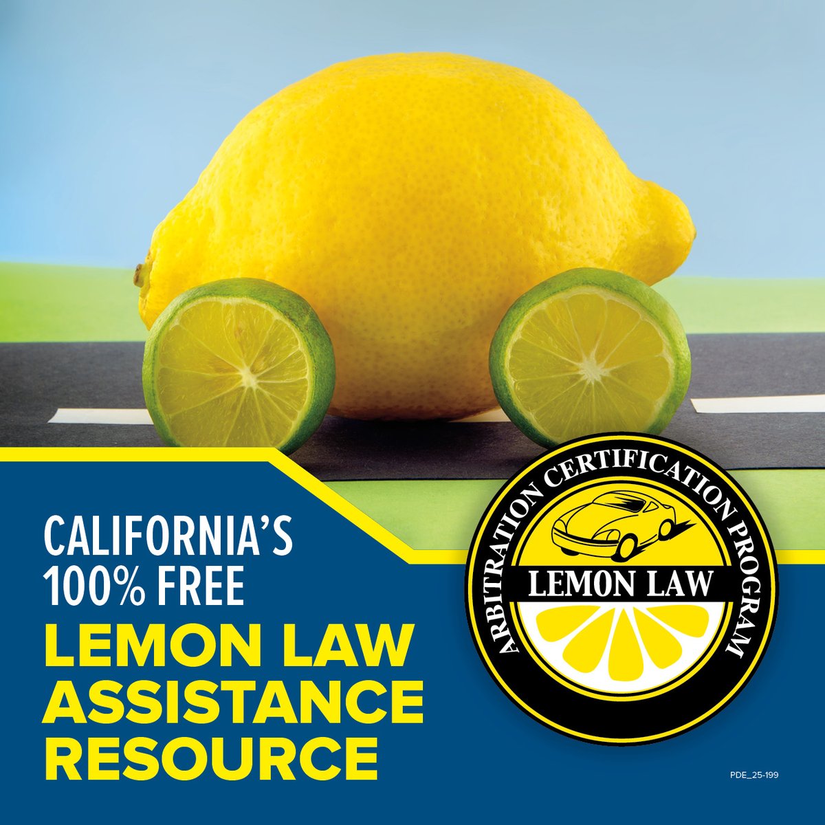 ACPLemonLaw's tweet photo. What can I expect during arbitration?

- It's a 100% Free Lemon Law Assistance resource.
- An informal meeting where a neutral third-party arbitrator renders a decision.
- Peace of mind knowing accepting the decision is in your hands.

📞 (916) 574-7350
🌐 https://t.co/2rNVvxpHhh https://t.co/cgVILETtH8