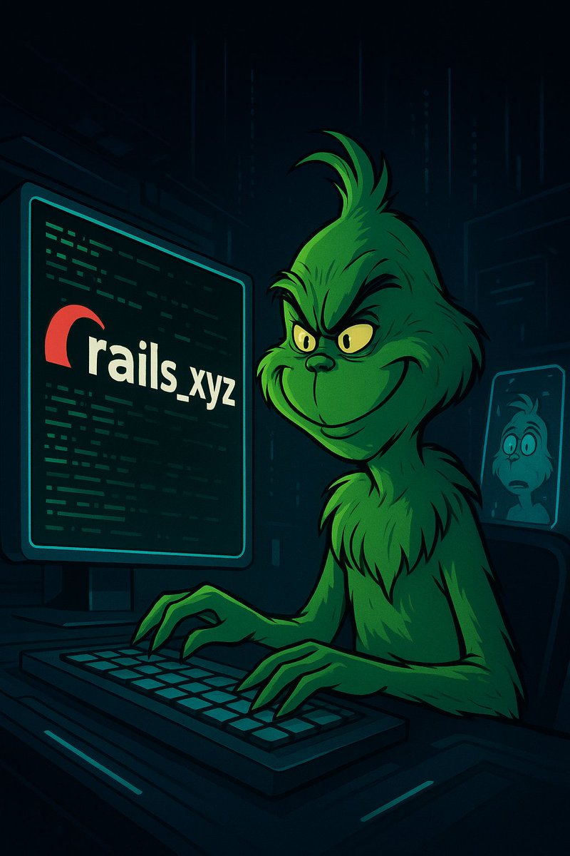 grinchcryptos's tweet image. If the web&apos;s going to be all about speed, being easy to use, and cool stuff happening behind the scenes, then @rails_xyz  is way ahead of the game. I wouldn&apos;t be shocked if it starts making me more efficient, not just my code! 🚀🔥
#KeepCoding #LevelUpYourSkills #CodeAndConquer…