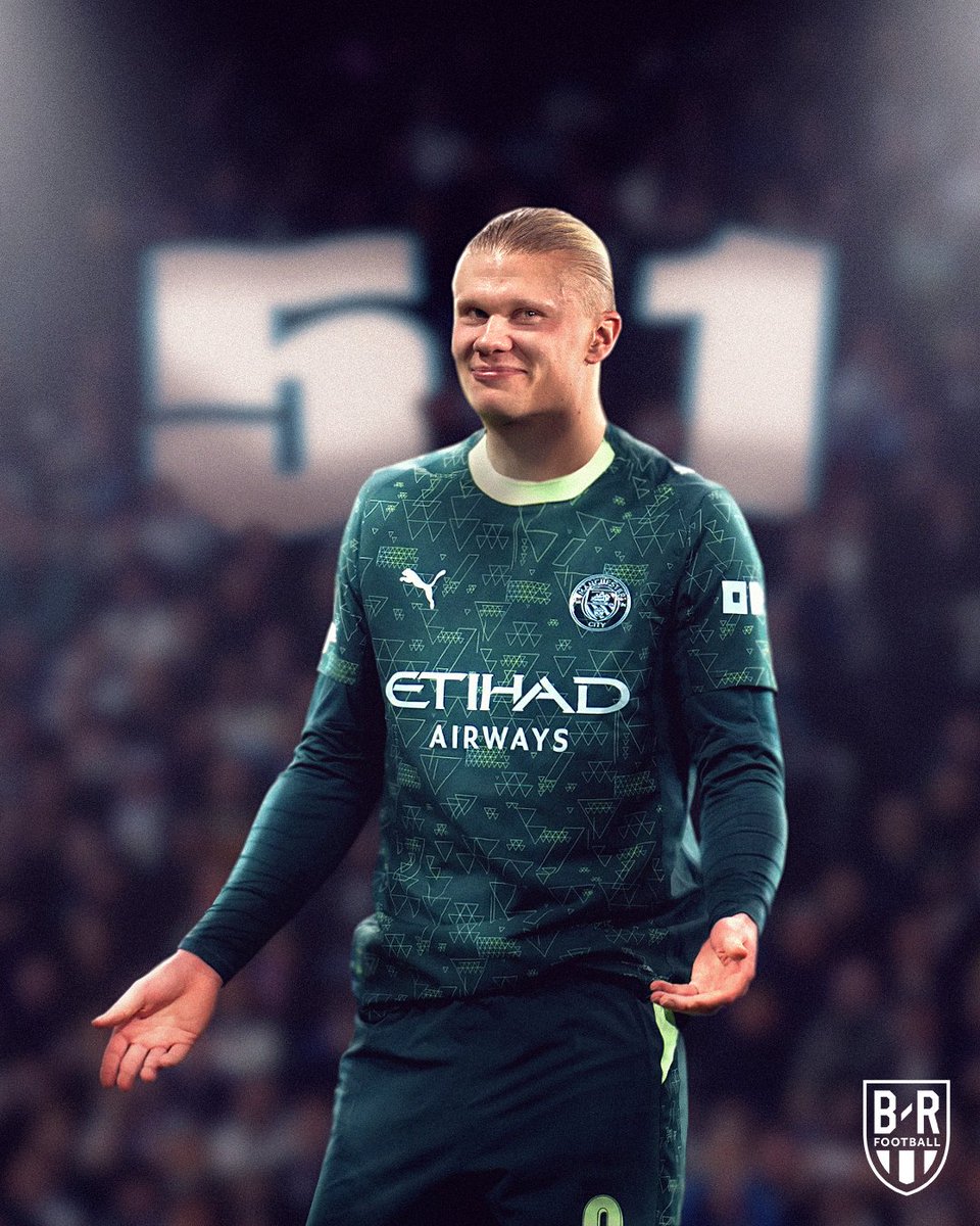 51 goals in 50 starts.

No player has more goals in their first 50 Champions League starts than Erling Haaland 🤖