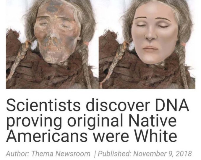 <a href="/theSpeedJo/">SpeedJo</a> <a href="/brettachapman/">Brett Chapman</a> And natives took it from our ancestors, and we took it back. 😉
