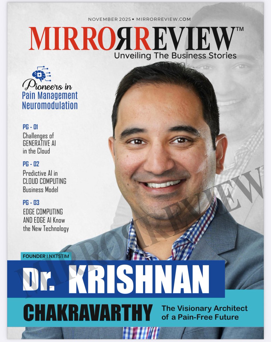 Krishnan Chakravarthy tweet media