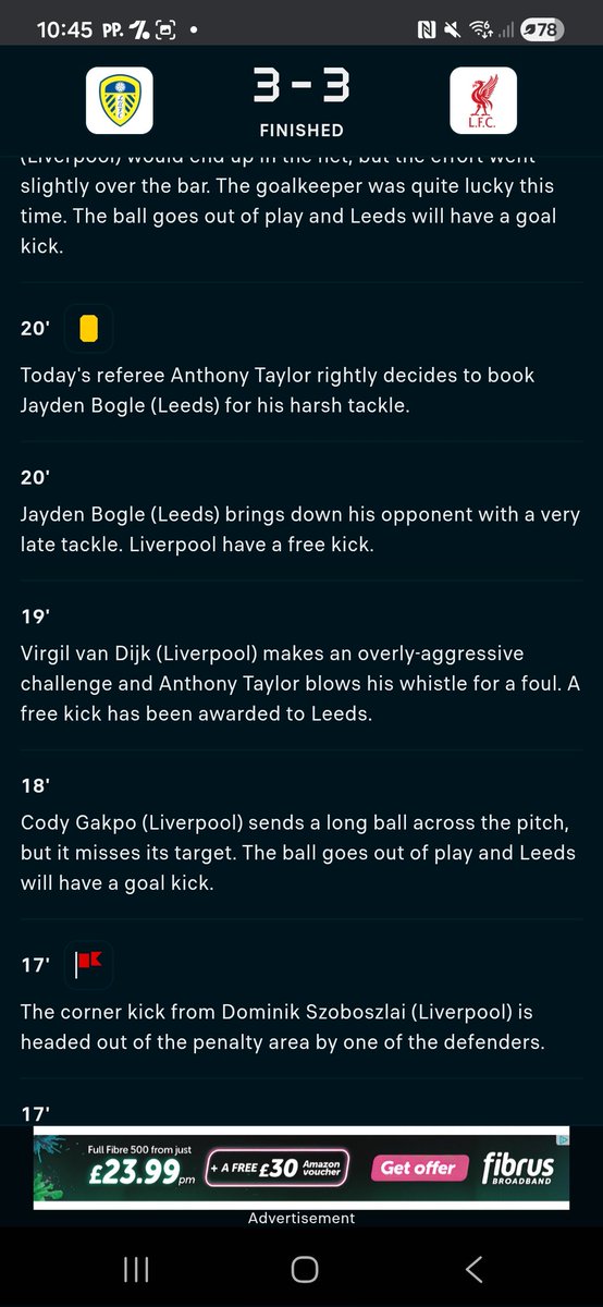 MarkO656805's tweet photo. @OptaAnalyst @OptaJoe @OptaAnalyst 
Correct van dijks foul vs leeds on the 06/12/2025
4 days later and still turning a blind eye. 🤷‍♂️🤷‍♂️🤷‍♂️

WHY ??? https://t.co/maI9JKT9as