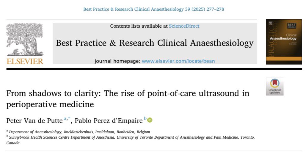 Pablo Perez d’Empaire, MD, FRCPC, FCCM, FASE tweet media