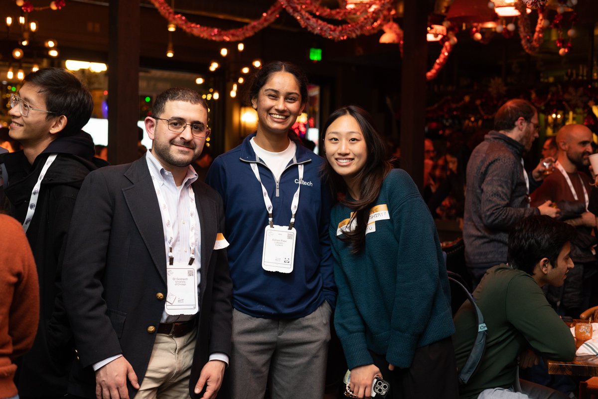 Hard to beat Cafe Compute at #NeurIPS2025: researchers, founders, engineers and students from the best labs and universities trading ideas, spinning up new collaborations, and lots of arguing (the fun kind)

always great working with our friends at <a href="/cerebras/">Cerebras</a>  <a href="/OpenAI/">OpenAI</a> <a href="/mercor_ai/">Mercor</a>