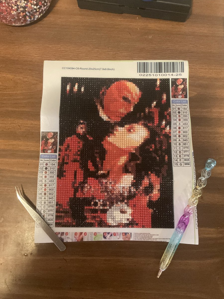 I finished my last Phantom of the Opera Diamond Art ^-^ 

#art #diamondart #diamond #phantomoftheopera