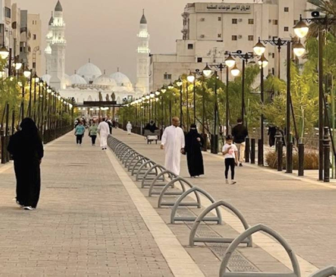 ممشى في كل حيّ ينتصر لجود الحياة #روح_المدينة 