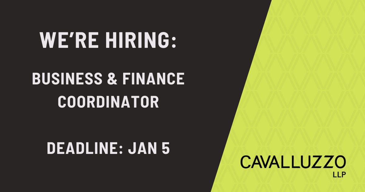 Cavalluzzo LLP tweet media