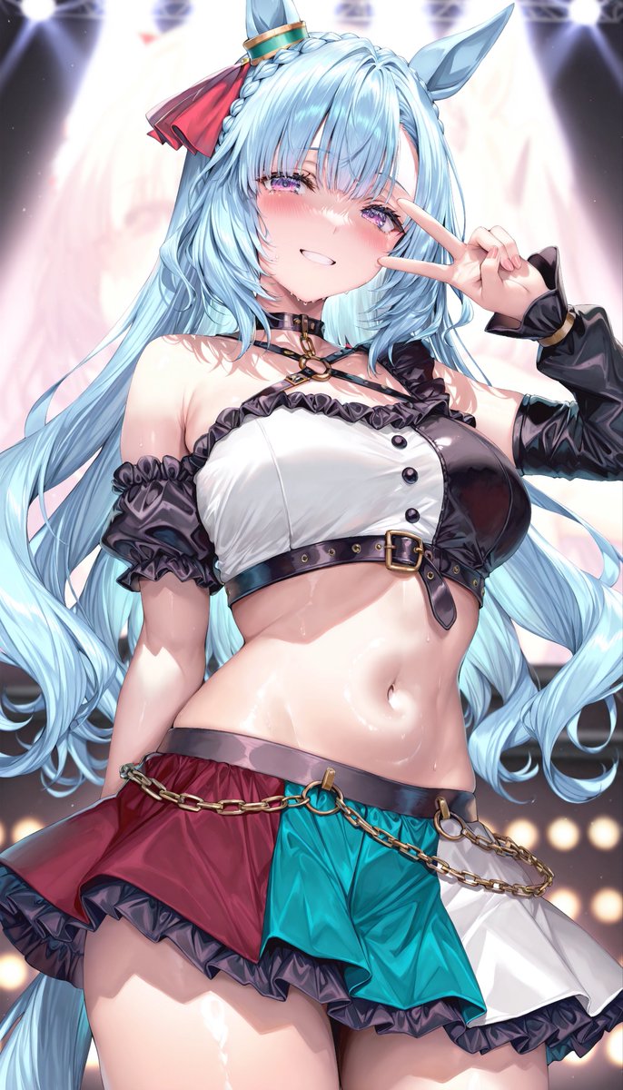 朝　アイドル風　メジロアルダン-Mejiro Ardan-

SFW illustration