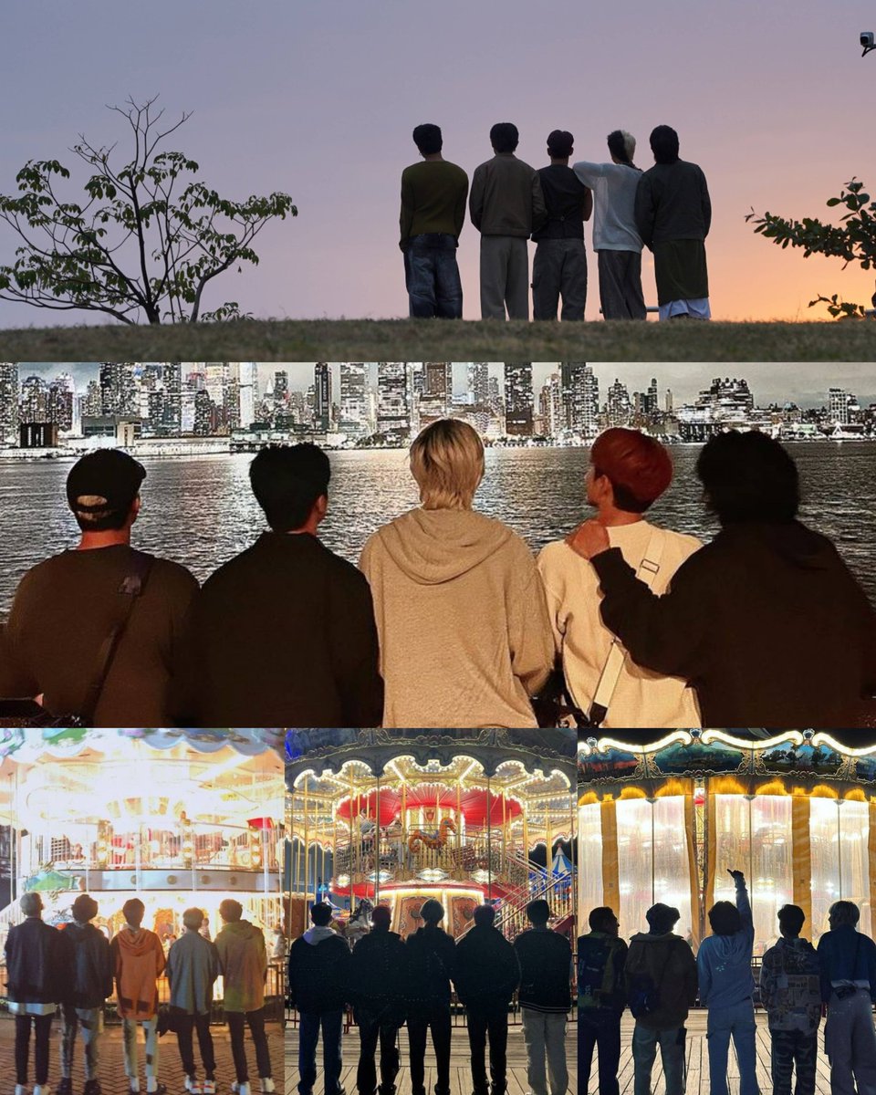 Look closely: it was never about the scenery, but the quiet promise they whispered, ‘Let’s keep going.’ 

Chapter after chapter, place after place. It may have a different backdrop, but the story stays the same—The strength of five hearts that never once let go of their dream.