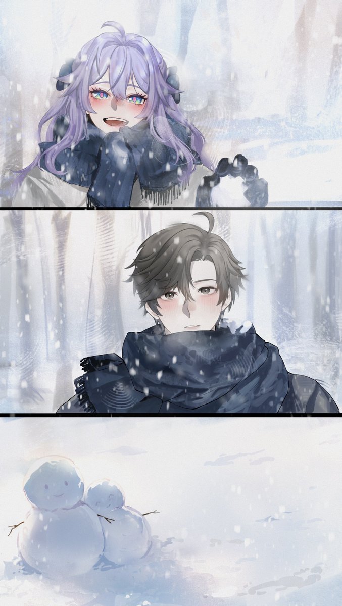 JuminHansLover's tweet photo. You can hear it in the silence ❄️
Sooyeon x Jumin -`♡´-

Art by mimojiX
#yumetwt #mysme #Ocxcanon https://t.co/fcPiBYOtiX