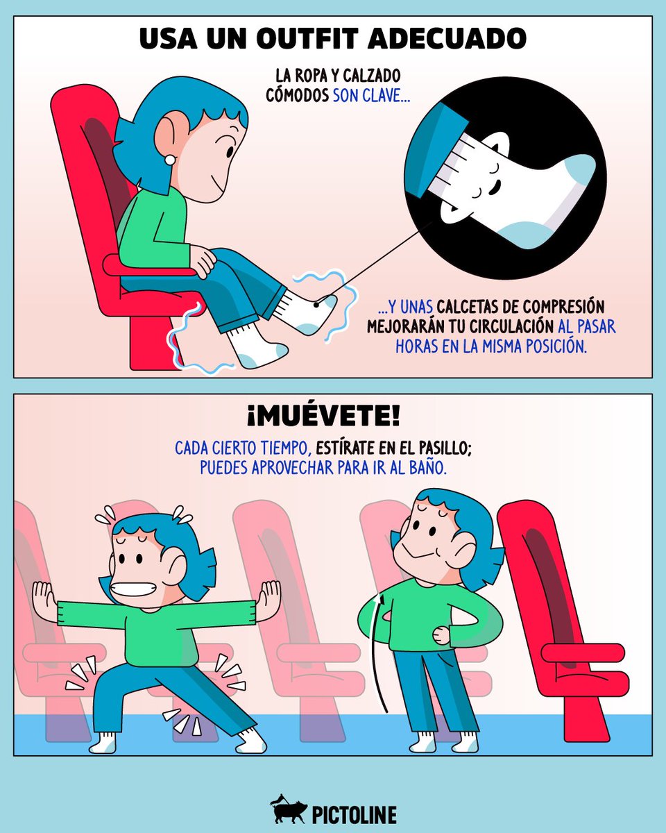 pictoline's tweet photo. ✈️ Porque desde que pisas el aeropuerto empieza la aventura, aplica estos tips para viajes largos y enfócate en disfrutar 😎🌴🌊
#viajes #travel #hacks #consejos #tipsdeviajes #travelhack #pictoline https://t.co/NQy4MY1NUL
