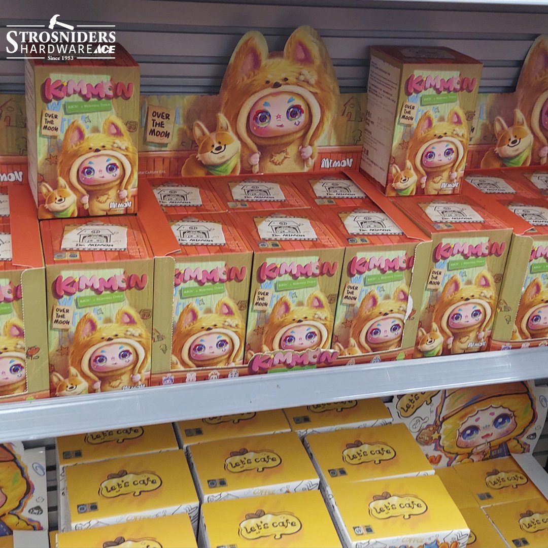 strosniders's tweet photo. Save $5 Kimmon Mimon blind boxes! These adorable plush dolls are the perfect gift for the toy collector or kawaii lover on your list this holiday season.✨ Stop by Strosniders and grab one (or a whole set!) today. https://t.co/RS8p0jvd4h