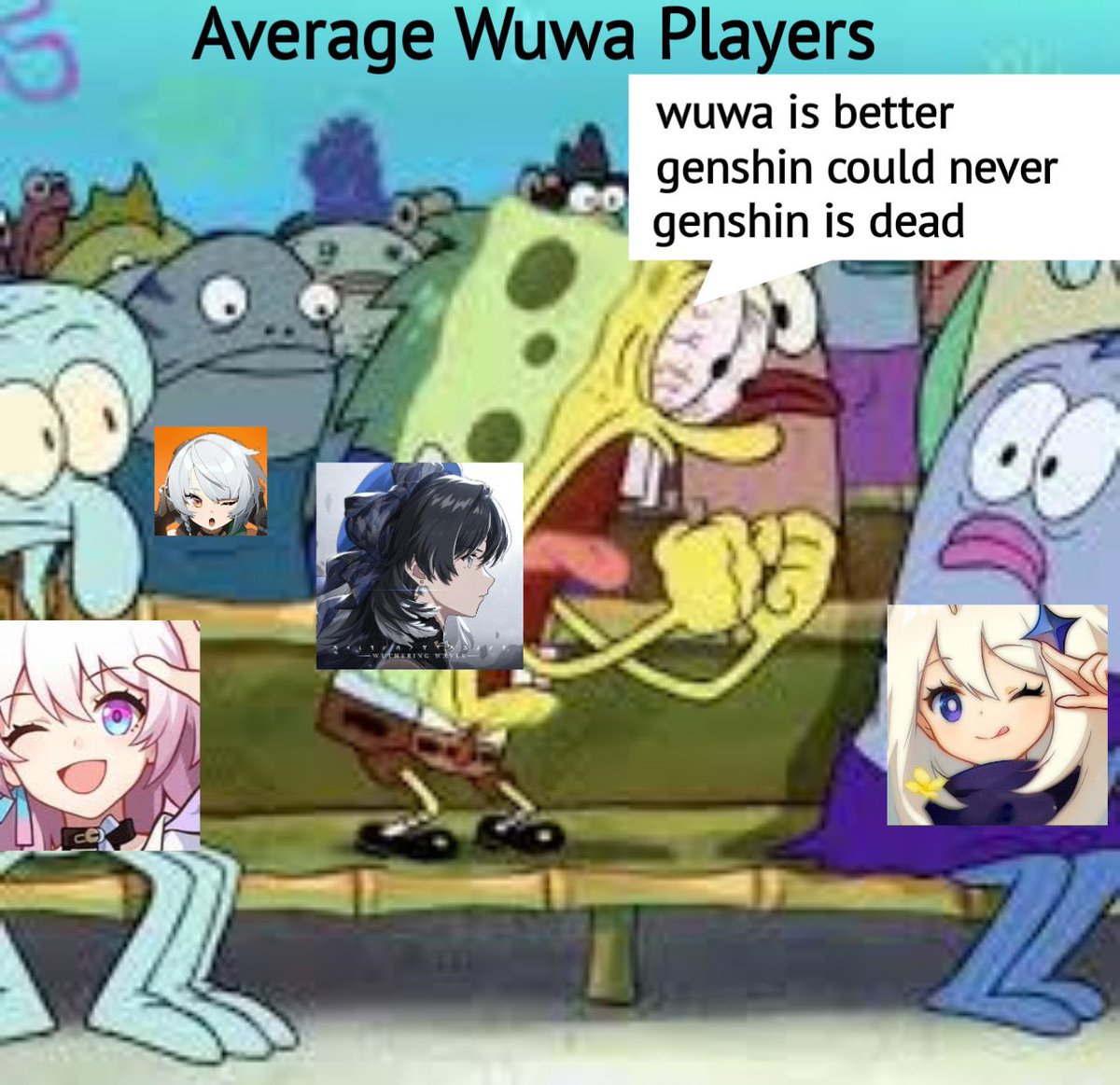 This is why i hate wuwa players and them community, because they are gooner and cringe copy charecters bruh #wuwa #genshin #WutheringWaves