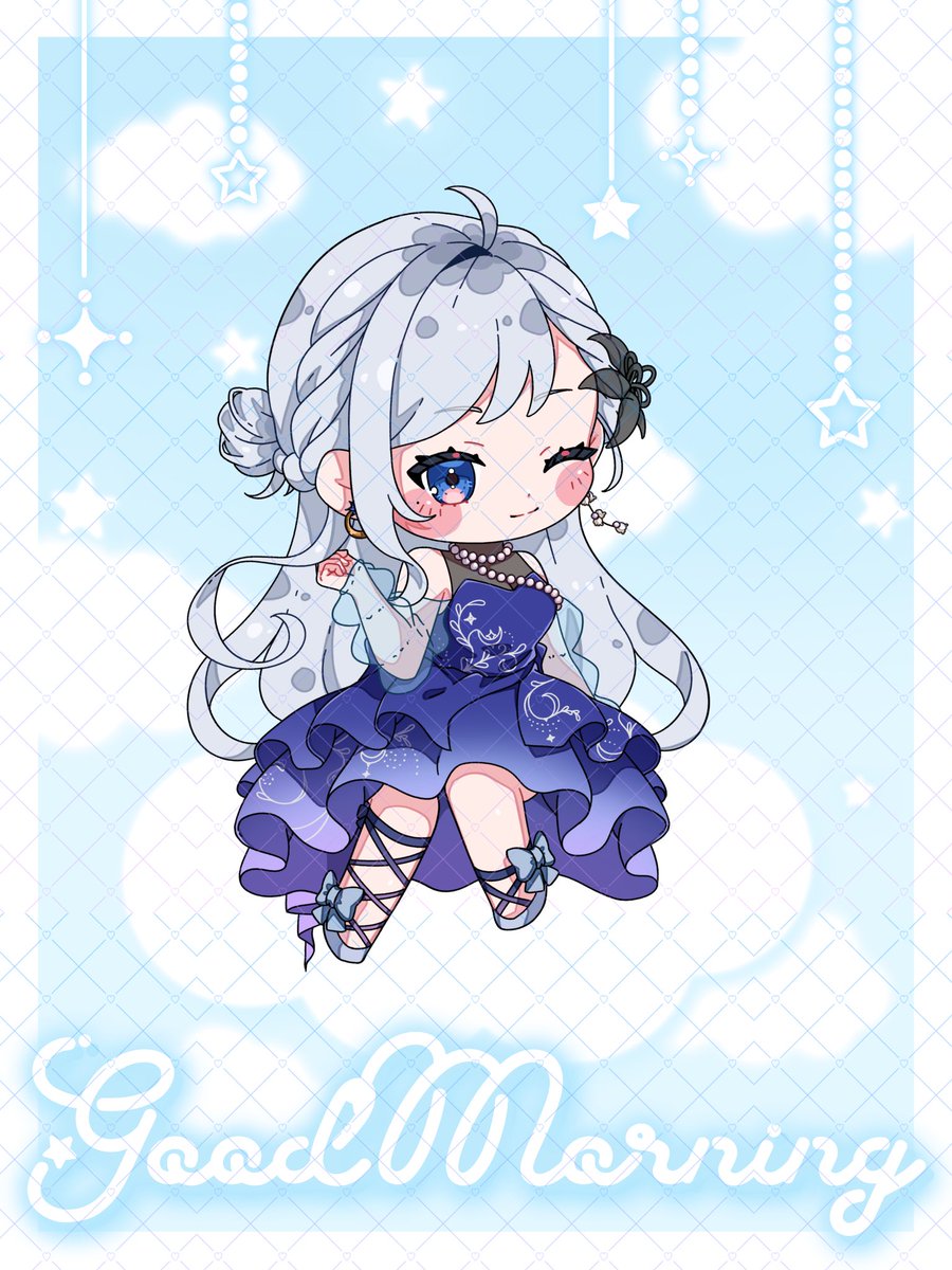 yukilin_LiveltA's tweet photo. おはゆき❄️໒꒱

唐突に新SD公開\( ´ω` )/笑

他の表情とポーズは固ツイにある #おも冬 のシチュエーションボイスのサムネに使わせていただいてます(*´艸`)︎💕︎

さてさてイベントもラストスパート！
頑張るぞいっو(  ˙꒳˙  )٩

 #おはようVライバー https://t.co/SRJPwjPljJ