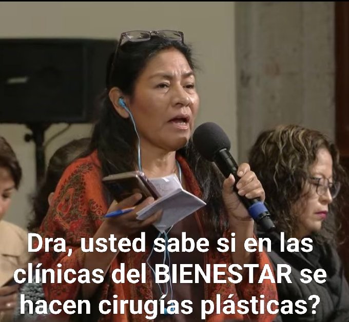 Hasta que Reyna Aidé preguntó algo coherente. 😁