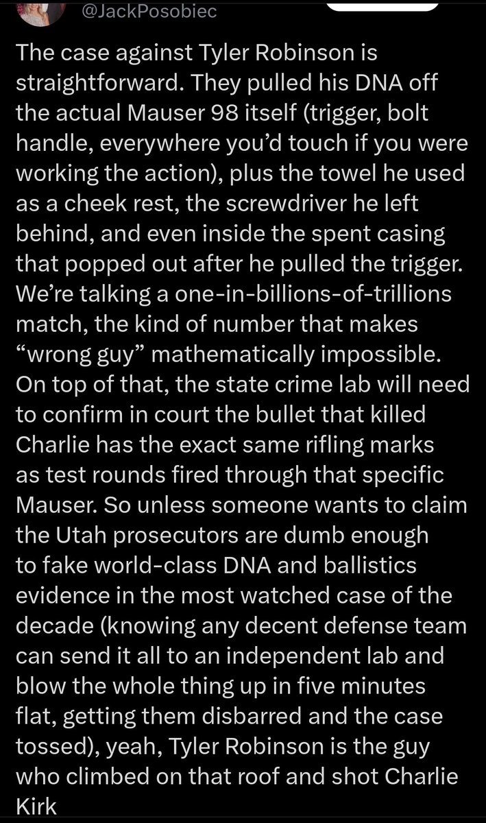 Hey <a href="/aburkhartlaw/">Andrea Burkhart 🐟🐟🐟🐟🏴‍☠️</a>, have you run across any of the DNA info Jack is referring to in the docs you have collected?