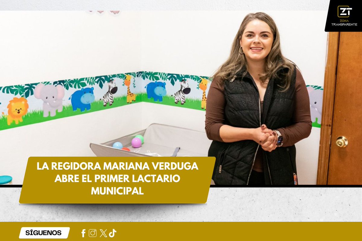 ZonaTransparent's tweet image. 🤱🏛️ La regidora @Mariana_Verduga (Movimiento Ciudadano) inauguró el primer lactario en oficina pública de Durango, un espacio seguro y accesible para madres lactantes. 
Paso clave hacia el Sistema Municipal de Cuidados.
#Lactario #Cuidados #Durango #Inclusión #MC